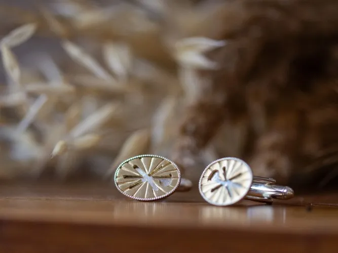 boutons de manchette chrisme