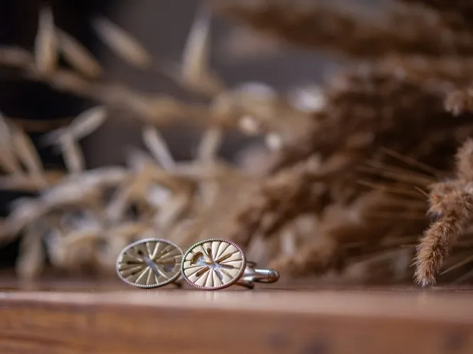 boutons de manchette chrisme